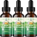 Natures Craft Liquid Multivitamin für Kinder Immunität Unterstützung - Yummy Kleinkind Multivitamin Supplement mit einem C D3 E B6 und D3 Flüssige Vitamine für Kinder aller Altersgruppen - Hohe Absorption (3 Pack)