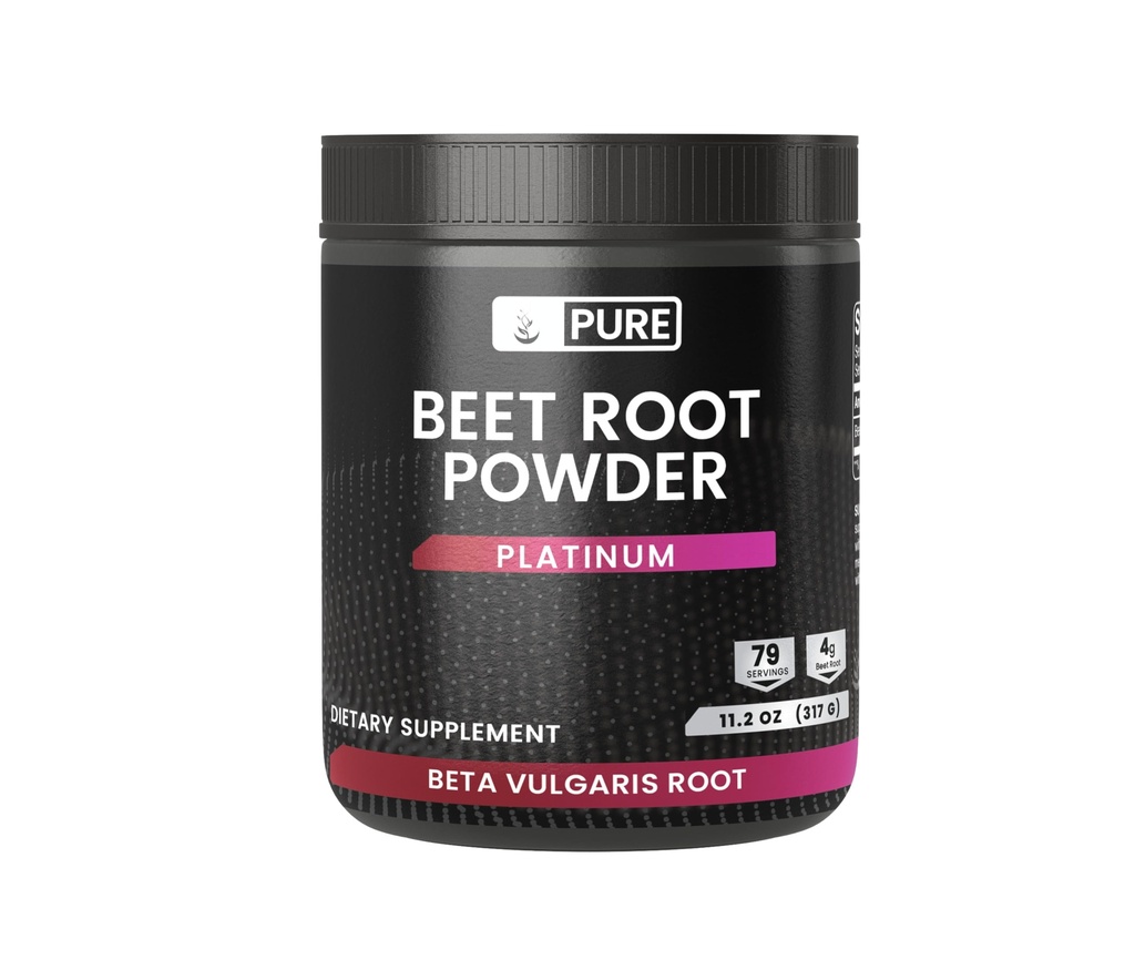 Pure Beet Root Powder, 11.2 oz, Nitric Oxide, Always Pure