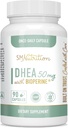 DHEA 50mg | Unterstützung Hormon Balance und Energie | 3-Monats-Versorgung | Gesunde Aging-Supplement für Frauen und Männer | Glutenfrei, Vegetarisch, Non-GMO, Third-Party getestet | 90 Kapseln pro Flasche
