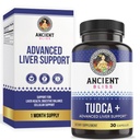 Ancien Tudca Bliss 500mg, 30 Capsules (Acide Tauroursodeoxycholique) - Supplément de soutien du foie aux sels de bile, goût naturel amer- Végétalien, non OGM, capsules sans gluten (30 Capsules (paquet de 1))