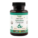NUTRINPRO USDA Organic Spirulina Capsules, 120 Count | USDA Organic Spirulina | Vegan and Gluten-Free | Non-GMO Formula
