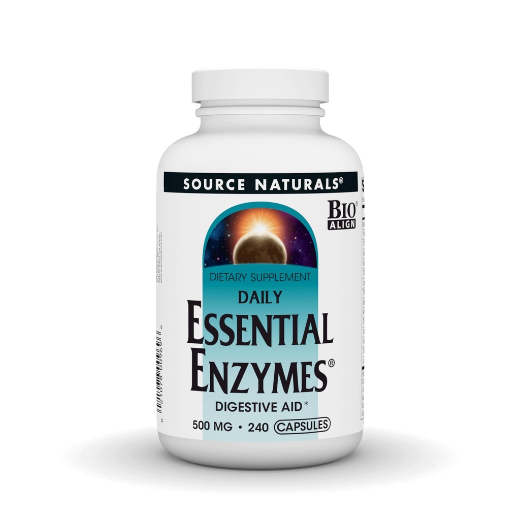 Quelle Naturals Essential Enzymes Verdauungshilfe* - 500mg - 240 Kapseln