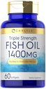 Carlyle Triple Stärke Omega 3 Fischöl | 1400mg | 60 Softgels | Non-GMO, Glutenfreie Ergänzung