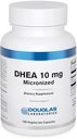 Douglas Laboratories DHEA 10 mg Capsules - Micronisées - Supporte l'équilibre hormonal, l'immunité, le cerveau, la santé osseuse et le métabolisme* - Non-OGM - 100 capsules végétariennes
