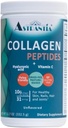 ASTRANTIA Poudre de peptides de collagène, collagène non aromatisé avec acide hyaluronique et vitamine C pour ongles, peau, cheveux et articulations sains
