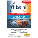 Alteril Natural Sleep Aid Fast Acting Softgels 30ct