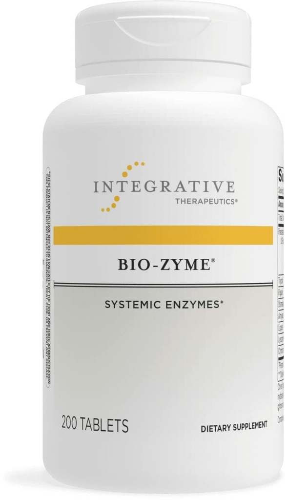 Integrative Therapie Bio-Zyme - Pancreatic Enzyme Complex for Digestive Support* - Unterstützt gesunde Verdauung* - Undiluted Pancreatic Extract - 200 Tabletten (100 Portionen)