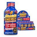 Vitamin Energy B12 11.000% Extra Strength Energy Shot Açaí Pomegranate 12 Pack, 260mg Natural Caffeine, B12 & B6, Nootropic Focus, Vitalität, Zero Sugar, Gluten-Free, Vegan, Kosher, 1.93 fl oz
