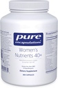 Pure Encapsulations Frauen Nährstoffe 40+ - Multivitamin für Frauen über 40 zu unterstützen Urinary Tract Health, Brustzellgesundheit & Augenintegrität* - mit Vitamin C, E & A - 360 Kapseln