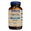 Wiley's Finest Wild Alaskan Fish Oil Peak EPA - Supplément Triple Strength Peak EPA & DHA - Huile de poisson de 1000mg - Oméga-3 pour le soutien sanitaire conjoint - 120 Softgels (120 portions)