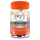 Aligner le supplément prébiotique avancé, les gommes biotiques à action rapide, le prébiotique avancé pour les femmes et les hommes, fonctionne comme peu Comme 7 jours*, 46 Gummies
