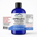 Expello-C - Détox cellulaire ultime – Nettoyez et désintoxication – Supplément Echinacea, Seaux d'Or et Clover Rouge – Nettoyez le foie liquide sans alcool, Nettoyez le rein et Booster système, 16 Fl Oz.