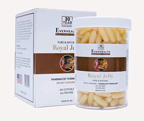 EVERHEALTH Royal Jelly 1000mg 300 Kapseln Nahrungsergänzung