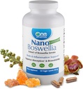 One Planet Nutrition Nano Boswellia 500 mg Veggie Kapseln (120 Servietten), Boswellia serrata Resin, unterstützt kognitive Funktion für Gehirngesundheit, Non-GMO, Vegan, Gluten-frei