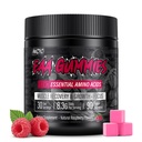 EAA-Gummien - 2:1:1 BCAA-Formel (8300mg) - Essential Amino Acids for Muscle Recovery & Endurance - Non-GMO, Glutenfrei, Sugar Free, Vegetarisch, Raspberry Flavor - 90 Count
