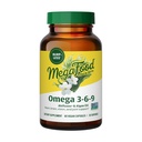 MegaFood Vegan Omega 3 6 9 - Burp-Less-Ergänzung - 600 mg Pflanzenbasierte Omega 3 & 150 mg DHA Per Servieren - Herz, Gehirn, Vision & Joint Support - Fish Oil Alternative - 60 Kapseln, 30 Servietten