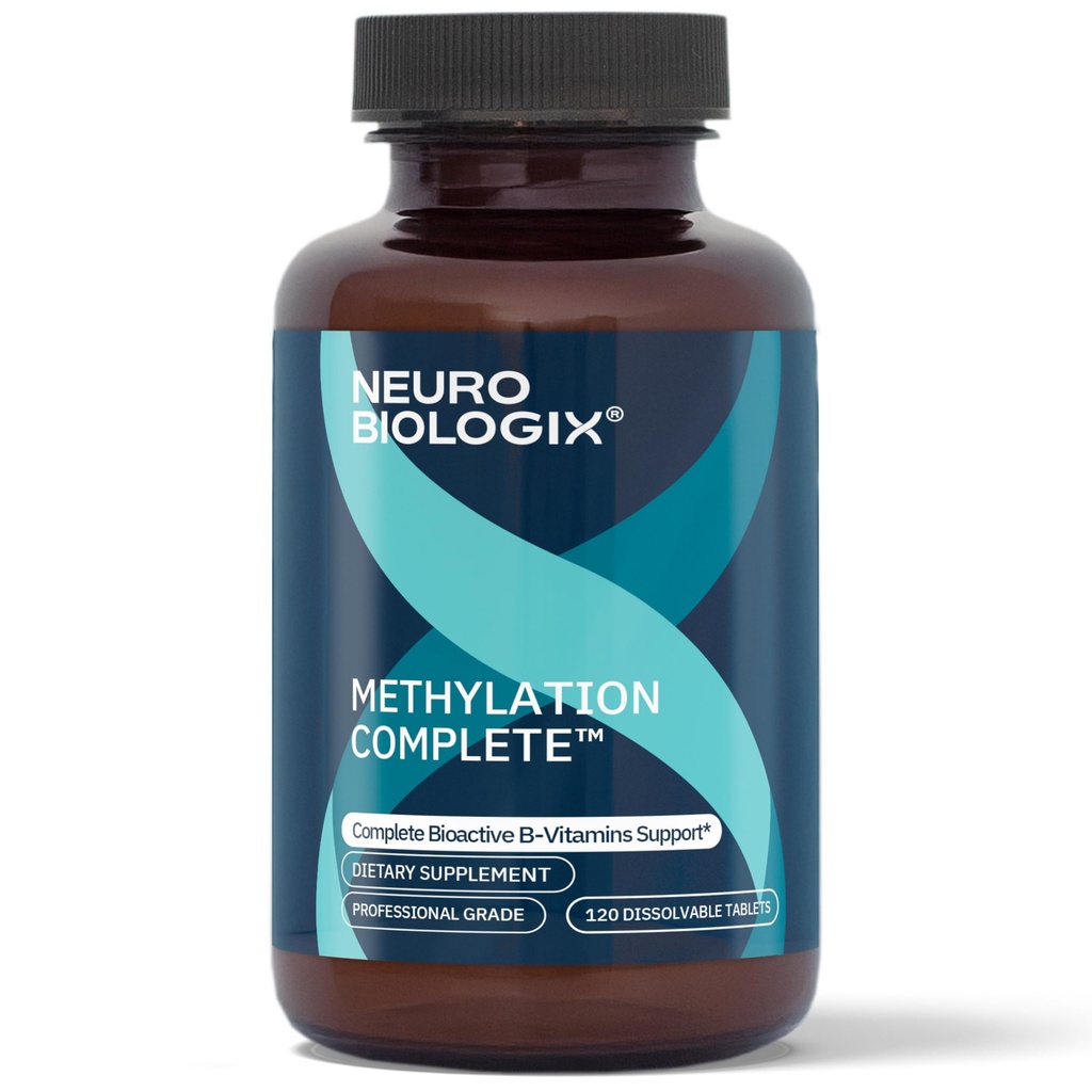 Methylation Complete - Methyliertes B-Komplex zur Unterstützung von 200+ Körperprozessen - Methyl B-Komplex für Energie, Zellfunktion und Immunitätshilfe - Verbesserte Absorptionsmethylierungsergänzungsmittel mit B12 B6 & Folate