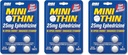 Mini Thin DBI Distribution Two Way Action 25mg Ephedrizine - 4 Count Blister - 3 Pack