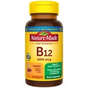 Nature faite vitamine B12 1000 mcg, facile à prendre vitamine B12 comprimés sublinguals pour le soutien du métabolisme de l'énergie, 150 comprimés de dissolution rapide sans sucre, 150 jours d'approvisionnement