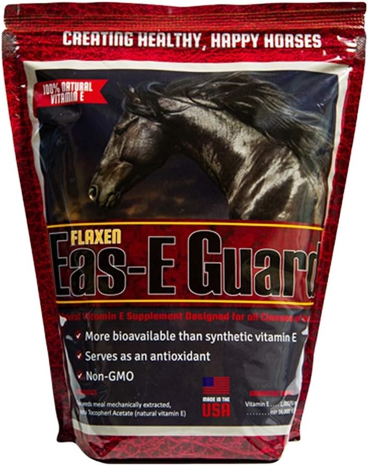 Flaxen EAS-E Guard 4 lb, natürliches Vitamin E-Equin-Ergänzung, mit wichtigen Antioxidantien