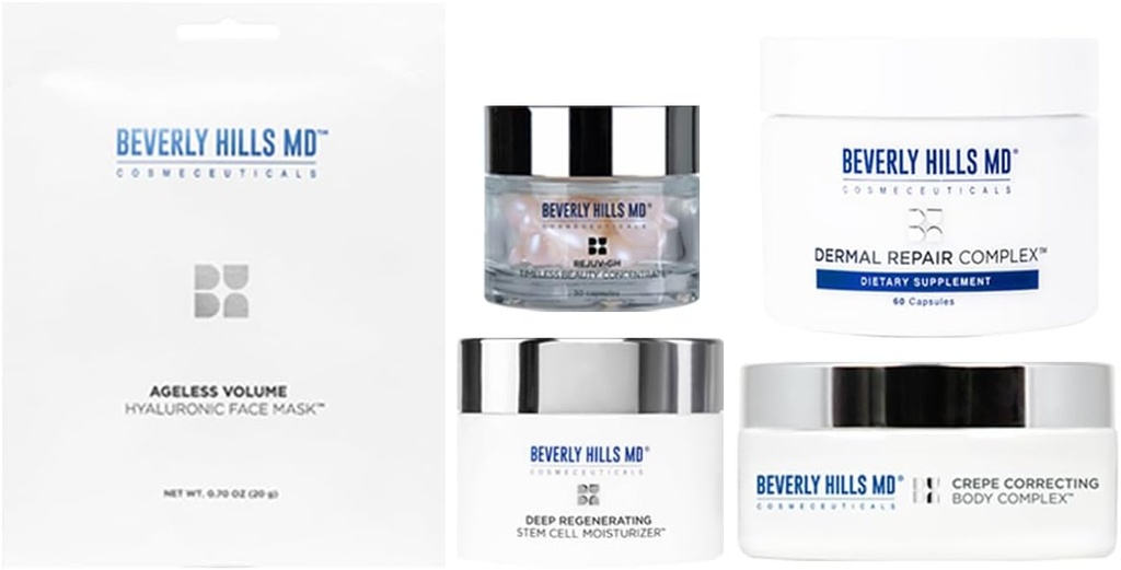 Beverly Hills MD Award Gewinner Bundle - Hilft w/Hydration, Aussehen von Hautalterung, Falten, Fine Lines & Supporting Collagen