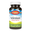 Carlson - Sélénium, 200 mcg Sans levure, Prostate Health & Immune Support, Antioxydant, 180 capsules