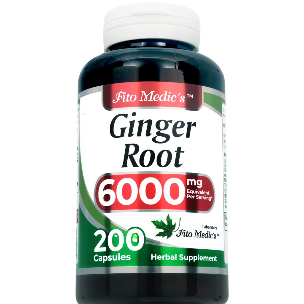 FITO MEDIC'S Lab | Ingwer Root Kapseln | 200 Kapseln