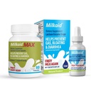 Laitaid Lactase Enzymes gouttes pour la lactose Intolérance et Max Lactase Enzymes Capsules Résumé Lait à action rapide Supplément digestif Réprimez le gaz et le blottis