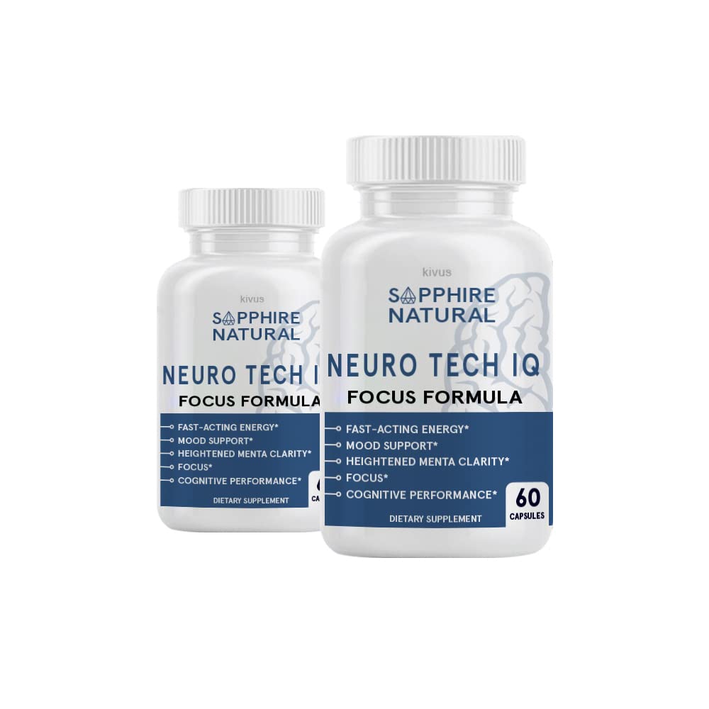 Neuro Tech IQ (2 boîtes, 120 capsules)