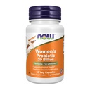 JETZT Nahrungsergänzungsmittel, Frauen Probiotikum, 20 Billion, speziell mit drei klinisch getesteten probiotischen Strainen, 50 Veg Capsules