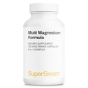 Supersmart - Optimag - Leistungsstarker Magnesiumkomplex - 8 verschiedene Formen von Magnesium für optimale Assimilation - Kämpfe Magnesiummangel | Non-GMO & Glutenfrei - 120 vegetarische Kapseln
