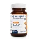 Métagène Zinc A.G. - Zinc hautement absorbant avec des chélates d'Arginine et de Glycine - soutient la fonction immunitaire, la santé osseuse, la peau et l'énergie Métabolisme - Non-OGM et sans gluten - 180 comprimés