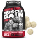 Bully Max 2-in-1 Muskelaufbau Kautabletten für Welpen & Erwachsene Hunde - Welpen & Hunde Vitamine & Nahrungsergänzungsmittel für Muskelaufbau & Wachstum - Ultimate Canine Multivitamins für alle Rassen & Alter - 60 Tabs