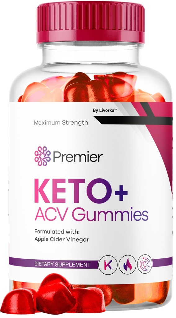 Premier Keto Plus ACV Gummis für Gewichtsverlust, Premier Keto +ACV Gummis, PremierKeto Plus ACV Keto+ Gummy Extreme, 60 Gummis für 1 Monat