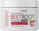 Beet Root Powder - Nitric Oxid Boost and Heart Health - Non-GMO Superfood Supplement - Natürliche Berry Mix Flavor, 30 Servierungen