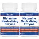 DAO Enzym Supplement Histamin Diamine Oxidase Supplement für glatte Verdauung - Made in USA - 60 Softgels (2 Flaschen)