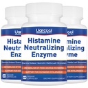 DAO Enzym Supplement Histamin Diamine Oxidase Supplement für glatte Verdauung - Made in USA - 60 Softgels (3 Flaschen)