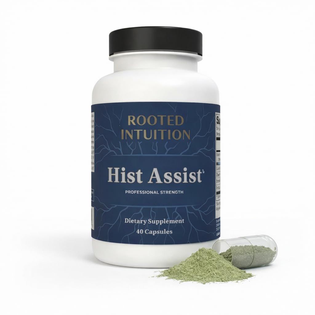 Hist Assist | Saisonale Sinus & Immune Balance Formel | Quercetin Bromelain NAC Nettle | Non-GMO Gluten Free | 40 Kapseln
