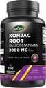 Oxify Konjac Racine Glucomannan 2000 mg de 180 Capsules végétariennes