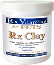 Rx Vitamine Rx Clay Pulver für Haustiere - Anti-Gas & Anti-Diarrhoe für Hunde & Katzen - Tier Verdauungs-Gesundheit &amp; Hocker-Unterstützung - Cat & Dog Supplement für Elimination- 3.52 oz.