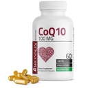 Bronson CoQ10 100 MG Production d'énergie cellulaire haute puissance, 60 capsules végétariennes