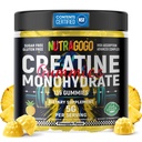 Gommy de créatine certifié NSF - Gommy monohydraté de créatine pour les hommes et les femmes-5g de créatine monohydraté par portion - sans sucre, végétalien, ananas électrolyte, 135 comte
