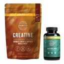 Primal Creatine Powder + Primal Multi Collagen Capsules Bundle (en anglais seulement) 2-Pack (en anglais seulement) Soutenir la force, la récupération, la santé des articulations et de la peau (en anglais seulement) 30 portions