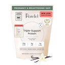Perelel Triple-Support Pflanzenbasiertes Protein-Pulver, cremige Vanille, 20g Vegan Protein-Pulver, 3g Creatine Monohydrat, & 5g Prebiotic Fiber per Serving, Dairy Free, No Sugar Added, 15 Day Supply