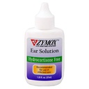 Zymox Otic Enzymatic Ear Lösung für Hunde und Katzen, um Ohrinfektionen ohne Hydrocortison zu beruhigen, 1.25oz