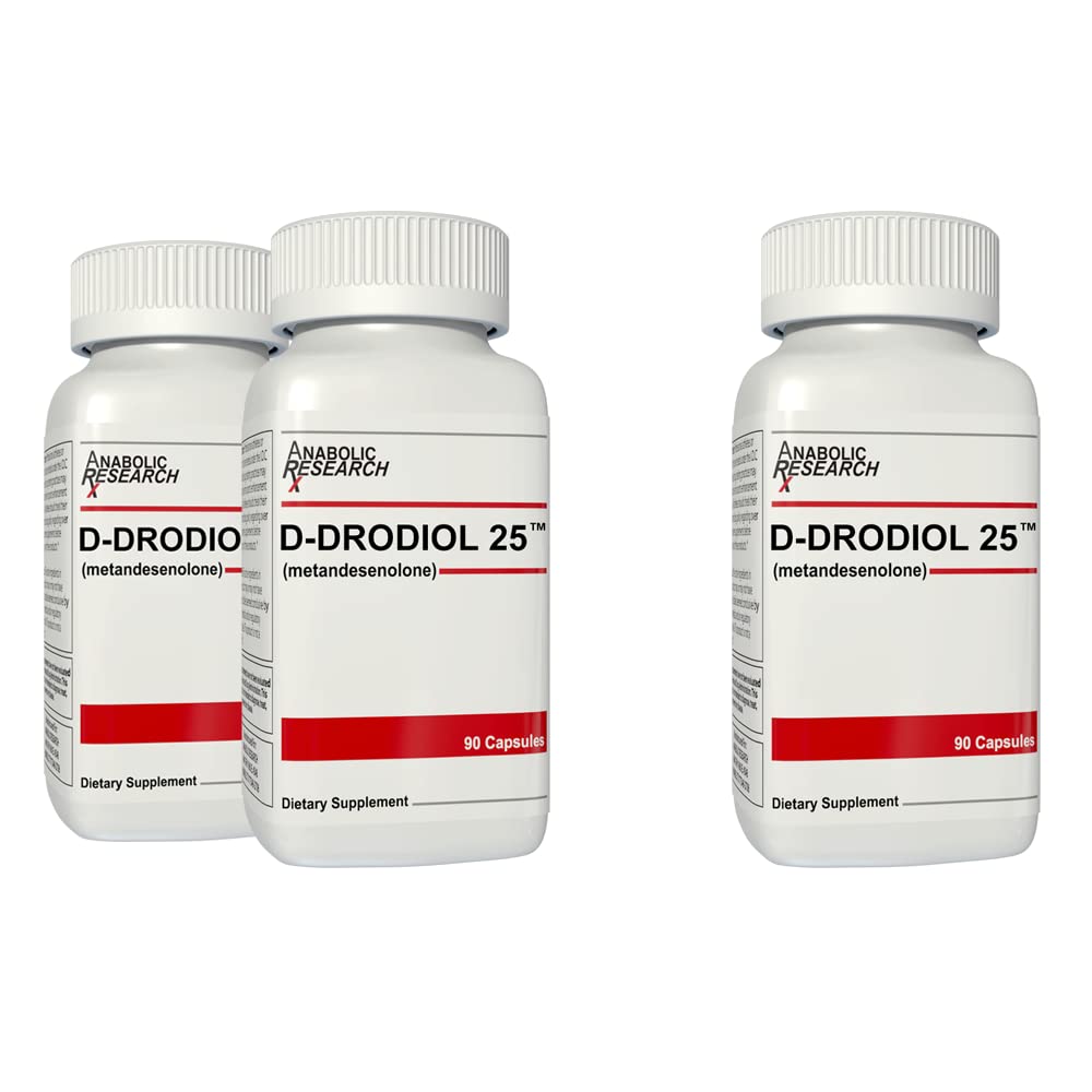 D-Drodiol 25 - Masse, Stärke und Leistung - 3 Monate Versorgung