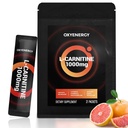 OxyEnergy Liquid L-Carnitine Supplement 1000mg - Gentle for Daily Use, Zero Calorie, Sugar-Free, Stim-Free Fat Burning & Endurance Booster, 21 On-the-Go Individuelle Flüssigkeitssticks