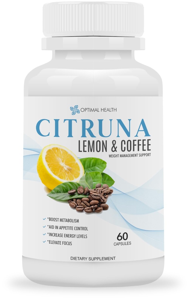 Zitrone und Kaffee Fat Burner - für Männer und Frauen - Brennen Fett, Boost Metabolismus, Erhöhen Energieniveaus, Hilfe in Appetitkontrolle, erhöhen Fokus - 60 Kapseln