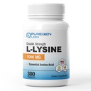 Puregen Labs L-Lysine Extra Strength 1000 MG par Comprimé - 300 portions
