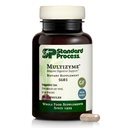 Standard Process Multizyme - Pancreatic Enzyme Supplement zur Unterstützung der Aufschlüsselung von Proteinen, Kohlenhydraten und Fetten - Verdauungsunterstützung - Glutenfrei, Non-Dairy & Non-Soy - 90 Kapseln (90 Portionen)